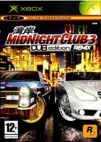 Midnight Club 3: DUB Edition Remix PAL Xbox PAL box art